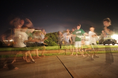 cousin standoff - obx 2010 lightshow